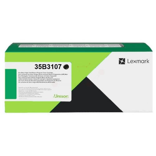 Lexmark 25B3107 Toner-kit return program, 45K pages ISO/IEC 19752 for Lexmark XM 7370