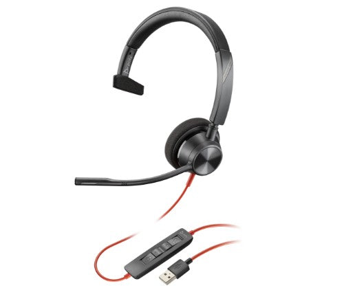 HP Poly Poly Blackwire 5210 Monaural USB-A Headset