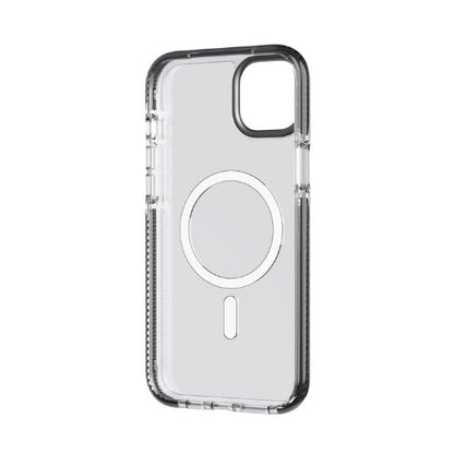 Tech21 Evo Crystal mobile phone case 17 cm (6.7") Cover Black, Transparent