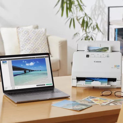 Canon RS40 Sheet-fed scanner 600 x 600 DPI White