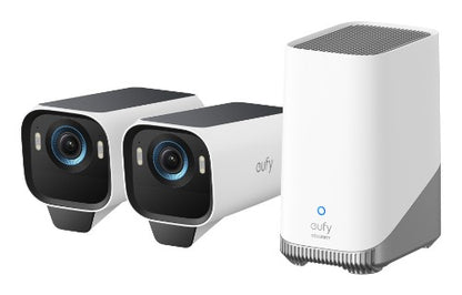 Eufy eufyCam S3 Pro 2-Cam Kit Bullet IP security camera Outdoor 3840 x 2160 pixels Wall