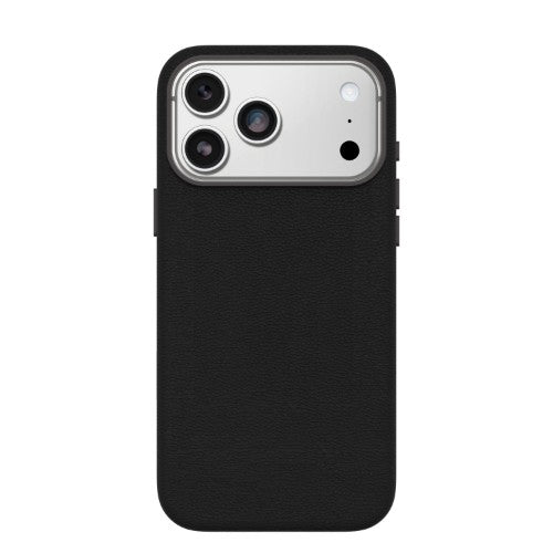 OtterBox Symmetry Cactus Leather Series for Apple iPhone 17 Pro Max, Noir Ash