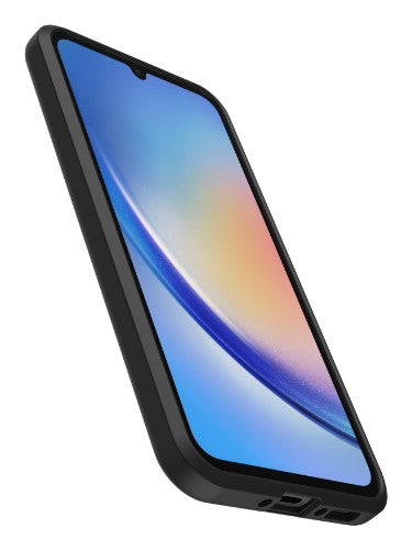 OtterBox React Case for Galaxy A34 5G, Shockproof, Drop proof, Ultra-Slim, Protective Thin Case, Tested to Military Standard, Antimicrobial Protection, Black, No Retail Packaging