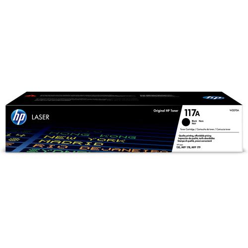 HP W2070A/117A Toner-kit black, 1K pages ISO/IEC 19798 for HP Color Laser 150
