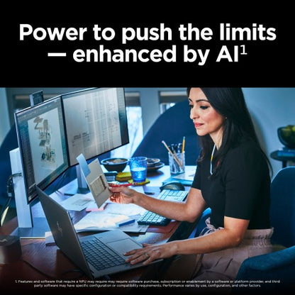 HP ZBook Studio G11 Intel Core Ultra 9 185H Mobile workstation 40.6 cm (16") WQUXGA 64 GB DDR5-SDRAM 1 TB SSD NVIDIA GeForce RTX 4070 Wi-Fi 7 (802.11be) Windows 11 Pro AI Workstation, AI PC Silver