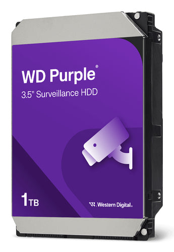 Western Digital Purple internal hard drive 1 TB 5400 RPM 64 MB 3.5" Serial ATA III