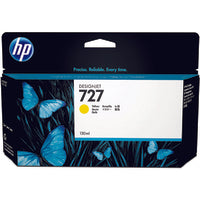HP B3P21A/727 Ink cartridge yellow 130ml for HP DesignJet T 920/930