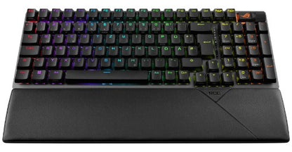 ASUS ROG Strix Scope II 96 Wireless keyboard Gaming USB + RF Wireless + Bluetooth QWERTY UK English Black