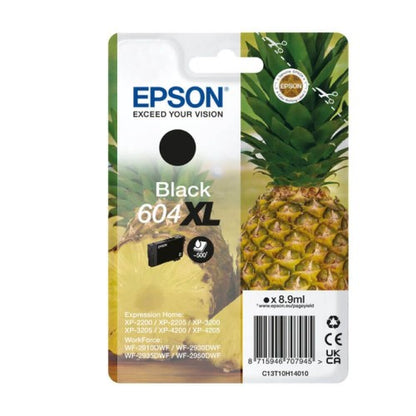 Epson C13T10H14010/604XL Ink cartridge black high-capacity, 500 pages 8,9ml for Epson XP-2200