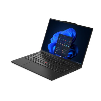 Lenovo ThinkPad X1 Carbon Gen 13 Aura Edition Intel Core Ultra 7 255U Laptop 35.6 cm (14") WUXGA 16 GB LPDDR5x-SDRAM 512 GB SSD Wi-Fi 6E (802.11ax) Windows 11 Pro English Black