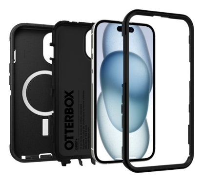 OtterBox Defender Series for MagSafe for Apple iPhone 16e/15/14/13, black