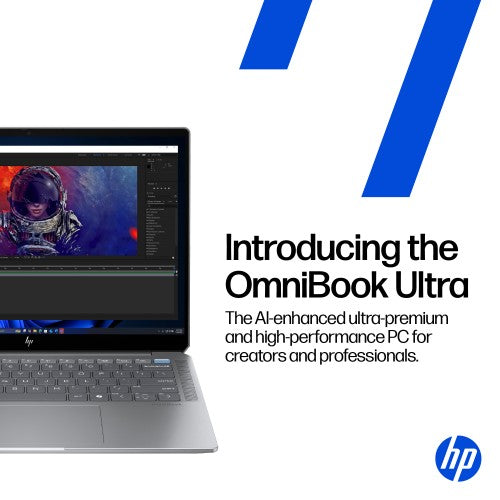 HP OmniBook Ultra Flip 14-fh0004na Copilot+ PC Intel Core Ultra 7 258V Laptop 35.6 cm (14") Touchscreen 3K 32 GB LPDDR5x-SDRAM 2 TB SSD Wi-Fi 7 (802.11be) Windows 11 Home Grey