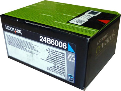 Lexmark 24B6008 Toner cyan, 3K pages for Lexmark C 2132