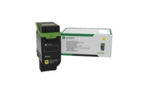 Lexmark 77L20Y0 Toner-kit yellow return program, 12K pages ISO/IEC 19752 for Lexmark CS 963/CX 833