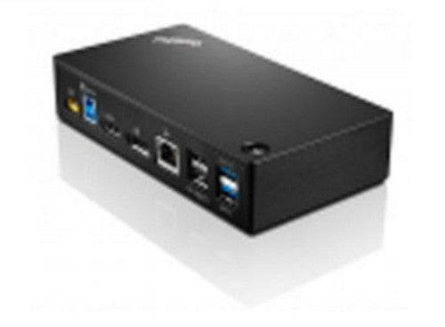 Lenovo 40A80045IT notebook dock/port replicator Wired USB 3.2 Gen 1 (3.1 Gen 1) Type-A Black