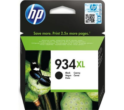 HP C2P23AE/934XL Ink cartridge black high-capacity, 1K pages ISO/IEC 24711 25.5ml for HP OfficeJet Pro 6230