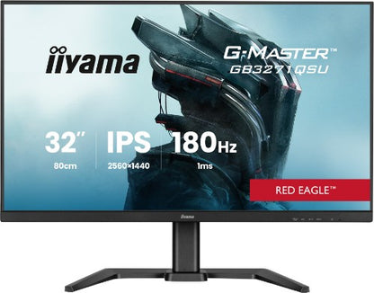 iiyama GB3271QSU-B2 computer monitor 80 cm (31.5") 2560 x 1440 pixels Quad HD LED Black