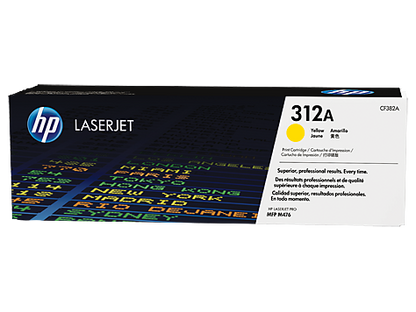 HP CF382A/312A Toner cartridge yellow, 2.7K pages ISO/IEC 19798 for HP CLJ Pro M 476
