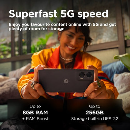 Motorola moto G35 5G 17.1 cm (6.72") Dual SIM Android 14 USB Type-C 4 GB 128 GB 5000 mAh Black