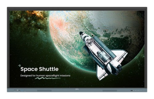 BenQ RE8604 Interactive flat panel 2.18 m (86") 450 cd/m² 4K Ultra HD Black, Grey Touchscreen Built-in processor Android