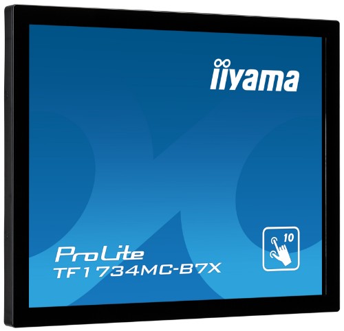 iiyama TF1734MC-B7X computer monitor 43.2 cm (17") 1280 x 1024 pixels SXGA LED Touchscreen Black