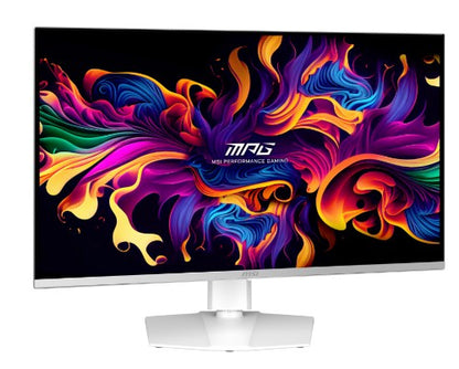 MSI MPG 321URXW QD-OLED computer monitor 80 cm (31.5") 3840 x 2160 pixels 4K Ultra HD White