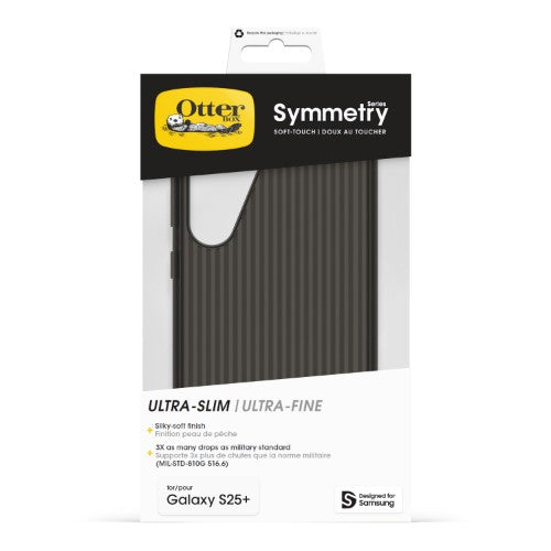 OtterBox Symmetry Series Soft Touch for Samsung Galaxy S25+, Dark Echo