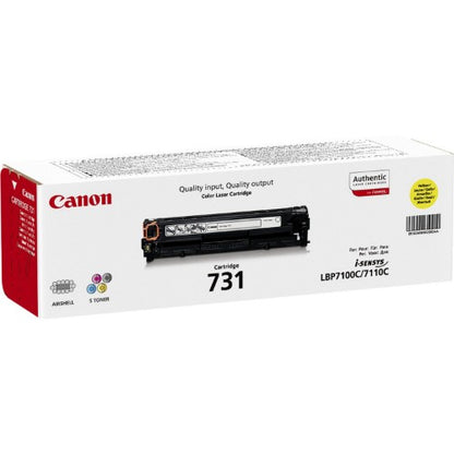 Canon 6269B002/731Y Toner cartridge yellow, 1.5K pages ISO/IEC 19798 for Canon LBP-7110/MF 620