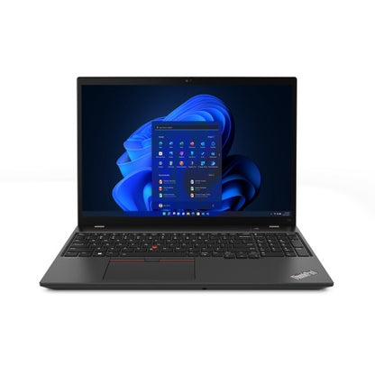 Lenovo ThinkPad T16 Gen 1 (Intel) Intel® Core™ i5 i5-1235U Laptop 40.6 cm (16") WUXGA 8 GB DDR4-SDRAM 256 GB SSD Wi-Fi 6E (802.11ax) Windows 11 Pro English Black