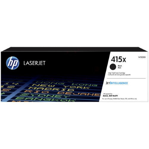 HP W2030X/415X Toner cartridge black, 7.5K pages ISO/IEC 19798 for HP E 45028/M 454