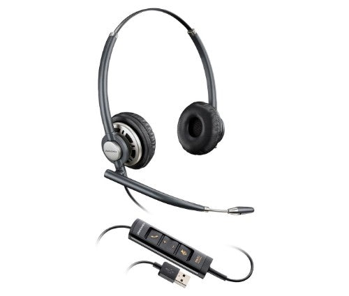 HP Poly EncorePro 725 USB-A Stereo Headset TAA
