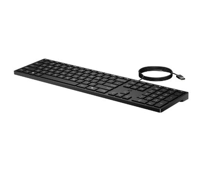 HP SBUY WIRED 320K keyboard Office USB Black