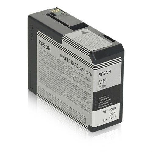 Epson C13T58080N/T5808 Ink cartridge black matt 80ml for Epson Stylus Pro 3800/3880