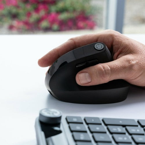 JLab JBUDS ERGONOMIC mouse Home Right-hand RF Wireless + Bluetooth 2400 DPI