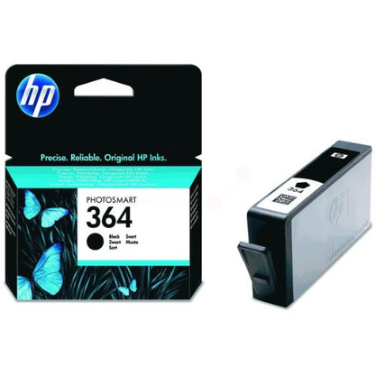 HP CB316EE/364 Ink cartridge black, 250 pages ISO/IEC 24711 6ml for HP PhotoSmart B 110/C 309/D 5460/Plus/Premium
