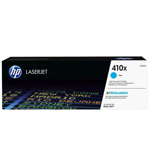 HP CF411X/410X Toner cartridge cyan high-capacity, 5K pages ISO/IEC 19798 for HP Pro M 452