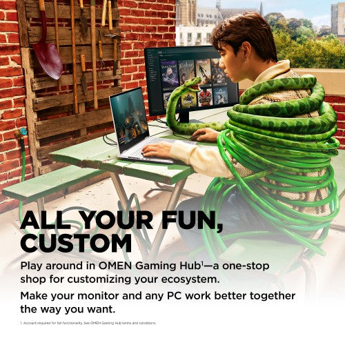 HP OMEN by 23.8 inch FHD 165Hz Gaming Monitor - OMEN 24