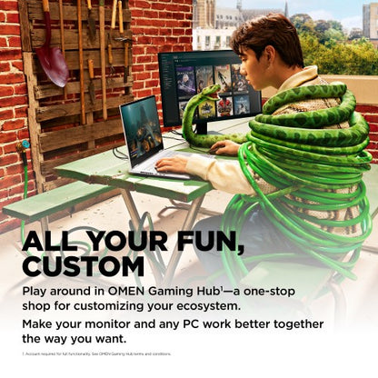 HP OMEN by 23.8 inch FHD 165Hz Gaming Monitor - OMEN 24