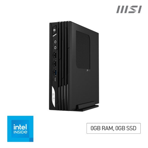 MSI PRO DP21 14M Intel Core 5 14400, Barebone, DP21 14M, SFF, Mini Computer, HTPC, (NO RAM, NO Storage, NO OS), Intel Graphics/DDR5/Dual HDMI/Dual LAN/WiFi 6E/BT 5.3