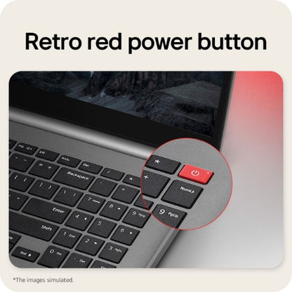 LG Gram Book 15.6" Copilot Laptop - Intel® Core™ i5 1334U, 512GB SSD, 16 GB RAM - Titan Silver