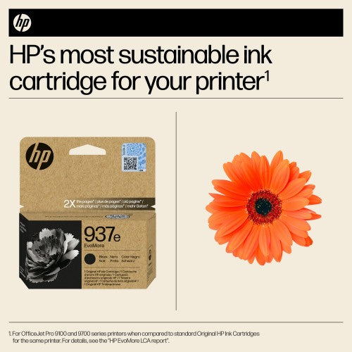 HP 4S6W9NE/937E Printhead cartridge black Evomore, 2.5K pages ISO/IEC 19752 for HP OJ Pro 9100/e