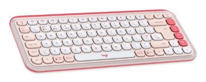 Logitech 920-013152 keyboard Universal Bluetooth QWERTY UK English Rose