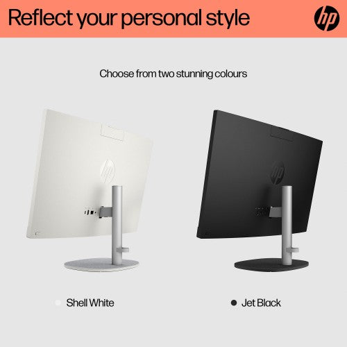 HP 24-cr0035na AMD Ryzen™ 5 7520U 60.5 cm (23.8") 1920 x 1080 pixels All-in-One PC 8 GB LPDDR5-SDRAM 512 GB SSD Windows 11 Home Wi-Fi 6 (802.11ax) White