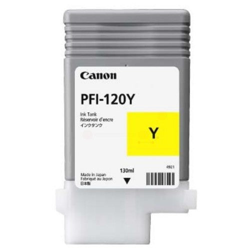 Canon 2888C001/PFI-120Y Ink cartridge yellow 130ml for Canon IPF GP-200/TM-200/TM-255