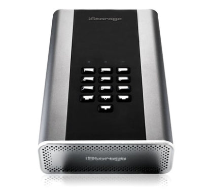 iStorage diskAshur DT² HDD 6TB | Secure Portable Desktop Drive |FIPS 140-2 Level 2, NCSC CPA, NLNCSA BSPA & NATO Restricted | AES-XTS 256-bit Hardware Encryption | Common Criteria EAL5+ (Hardware Certified) | PIN protected | OS & Platform Independent |GDP