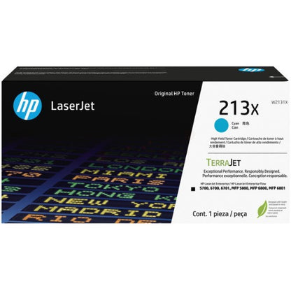 HP W2131X/213X Toner cartridge cyan high-capacity, 6K pages ISO/IEC 19798 for HP CLJ 5800/6700/6701/6800