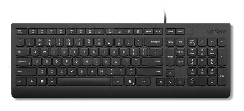Lenovo 4Y41R64681 keyboard Home/Office USB Nordic Black