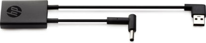 HP 4.5mm & USB Dock Adapter Wired USB 3.2 Gen 1 (3.1 Gen 1) Type-A Black