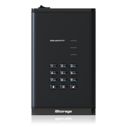iStorage diskAshur DT³ HDD 2TB | Secure Portable Desktop Drive |FIPS 140-3 Level 3 pending| AES-XTS 256-bit Hardware Encryption | Common Criteria EAL5+ (Hardware Certified) | PIN protected | OS & Platform Independent |GDPR, TAA Compliant|Brute force hack