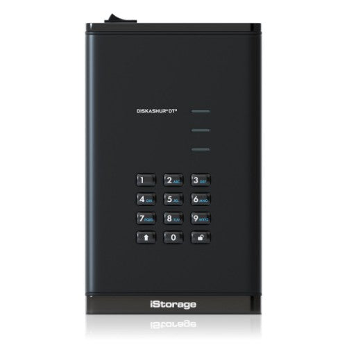 iStorage diskAshur DT³ HDD 2TB | Secure Portable Desktop Drive |FIPS 140-3 Level 3 pending| AES-XTS 256-bit Hardware Encryption | Common Criteria EAL5+ (Hardware Certified) | PIN protected | OS & Platform Independent |GDPR, TAA Compliant|Brute force hack